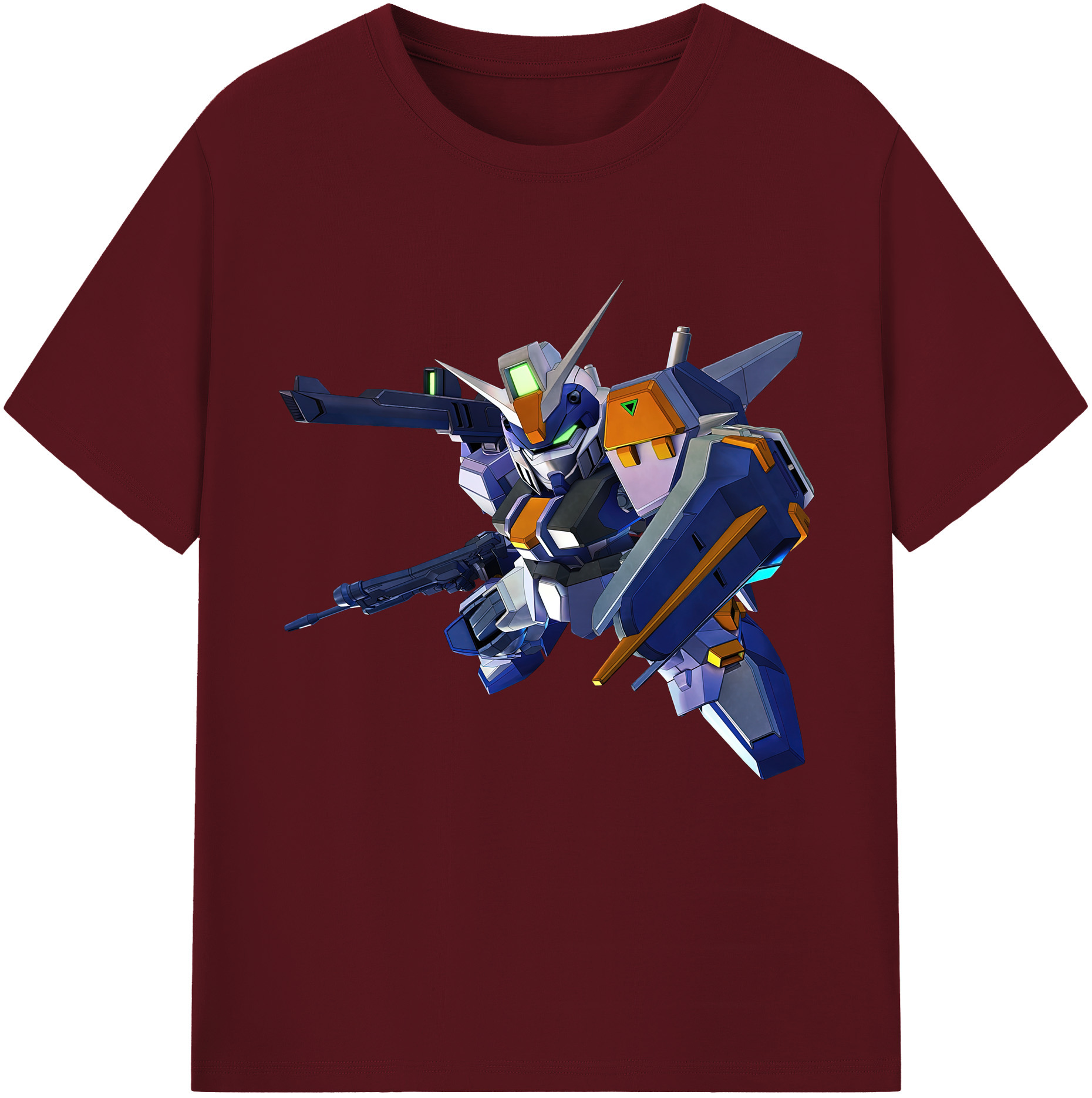 （画像用） 機動戦士ガンダム Mobile Suit Gundam 綿100％半袖Tシャツ（フロントプリント）